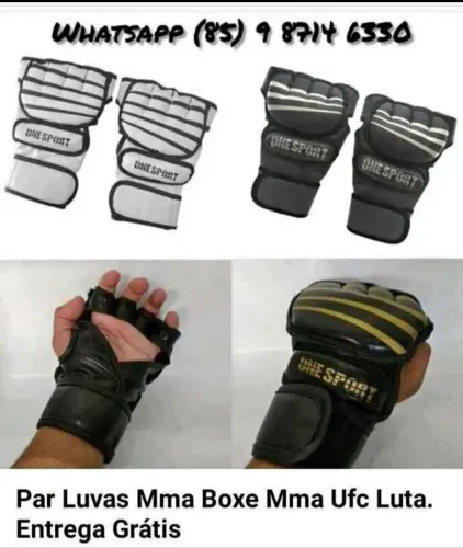Par luvas. MMA UFC luta. Entrega grátis 