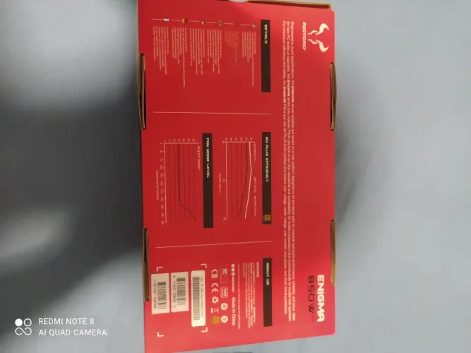Fonte riotoro 850w Full modular 