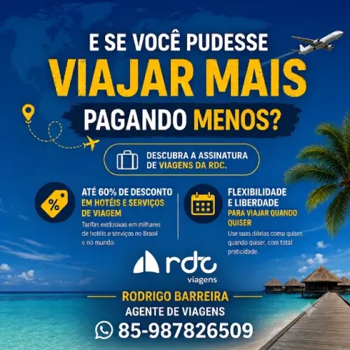 Viaje Mais Gastando Menos! Plano de Assinatura de Viagens no Brasil e Exterior?