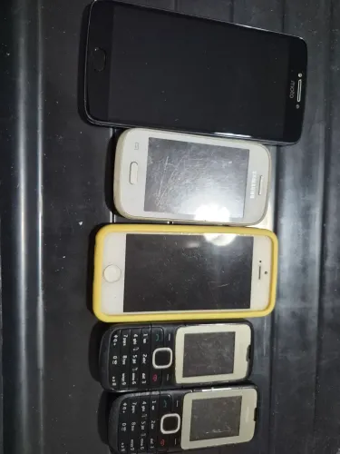 Celulares sem funcionar