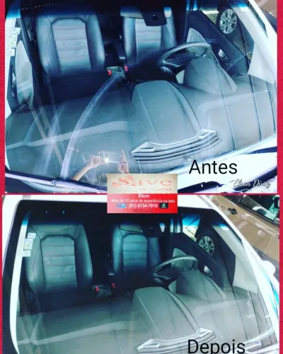 Polimento de para-brisa e vidro automotivos 