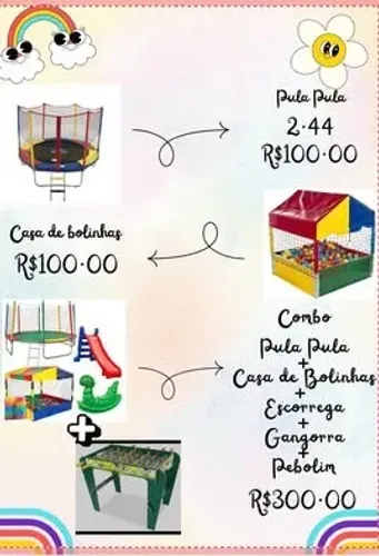 ALUGUEL DE BRINQUEDOS