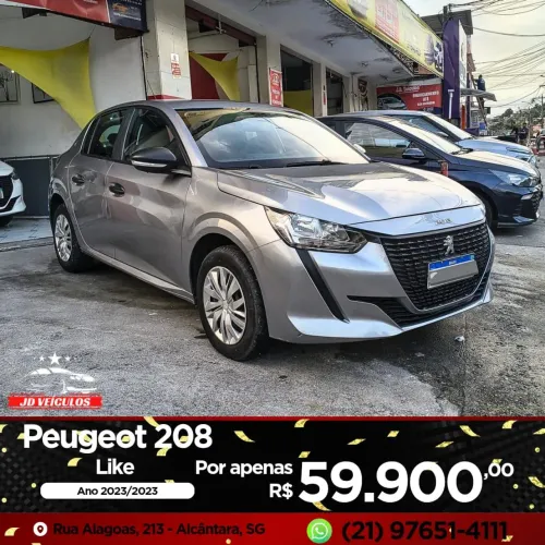 Peugeot 208 Like 1.0 Flex 6V 5P Mec. 2023