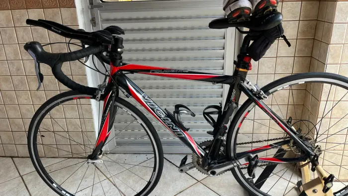 Bicicleta speed vicini roubaix conjunto TIAGRA
