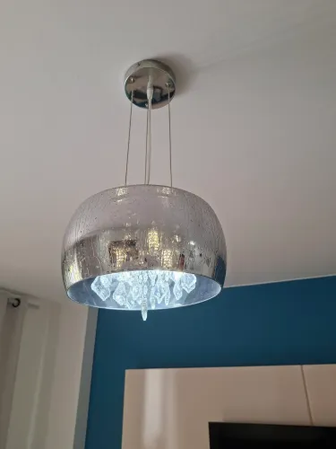 Lustre Pendente Cromado