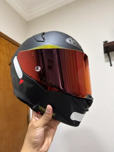 Capacete KYT R2R Plain Preto Fosco