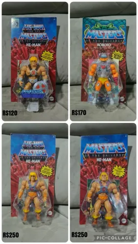 Lote Master of the Universe Origins 