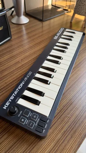 Controlador M-audio keystation mini 32
