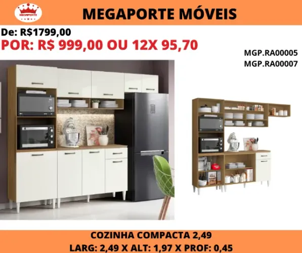 COZINHA COMPACTA