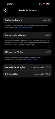 iPhone 15promax sem detalhe 256gb