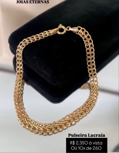 Pulseira ouro 18k