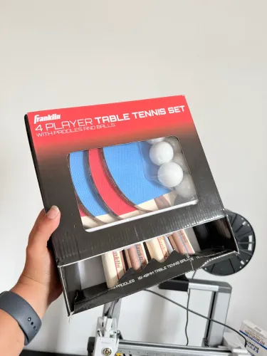 Kit 4 raquetes de Ping Pong Franklin 