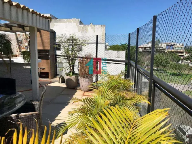 Recreio dos Bandeirantes | Cobertura 3 quartos, sendo 2 suites