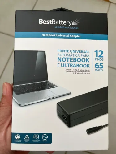 Fonte Universal para Notebook e Ultrabook 