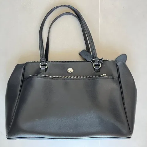 Bolsa preta coach grande