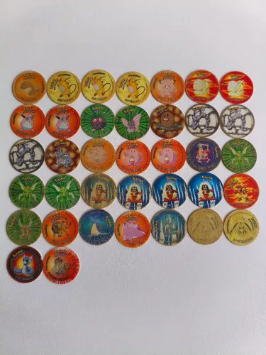 Tazos Pokémon Temos que Pegar Elma Chips Original - Avulso