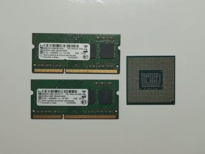 Desapego Kit Processador Intel Core i3-3110M + 8GB RAM (2x4GB 1600) DDR3L Notebook
