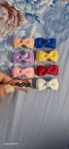 8 mini presilhas para bebê (NOVO NUNCA USADO)