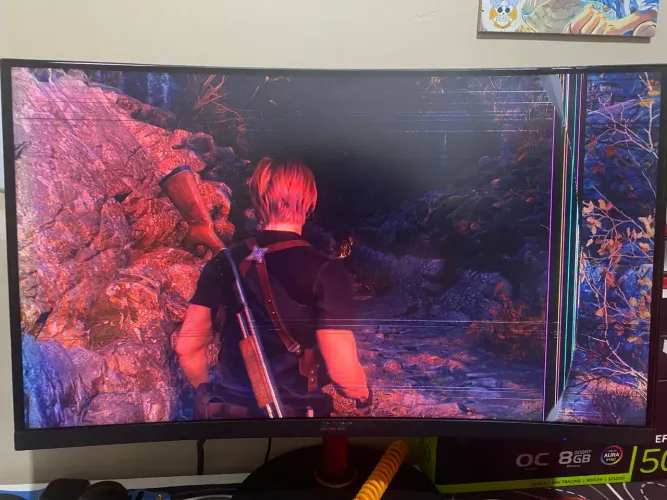 Monitor 144hz curvado Acer (COM UM POUCO DE DEFEITO)