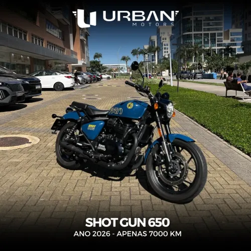 Royal Enfield Shot Gun 650 - Baixo km - Impecável