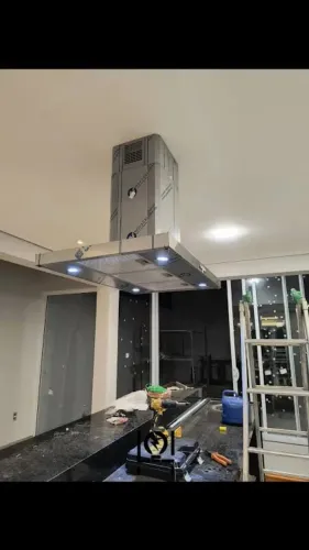 Instalação de coifas e exaustor
