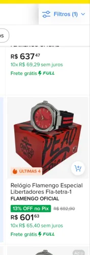 Relógio do Flamengo 