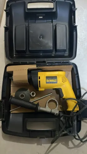 FURADEIRA DEWALT DW508SB2 1/2" REVESÍVEL 650W