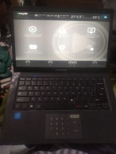 Notebook compaq cq25 para restaurar