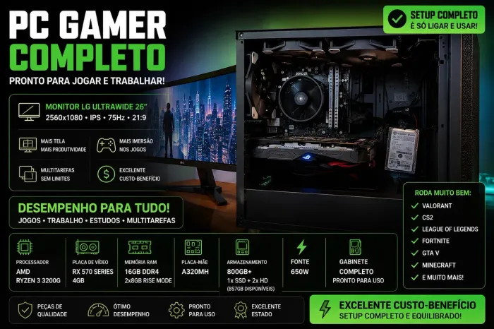 PC Gamer Completo