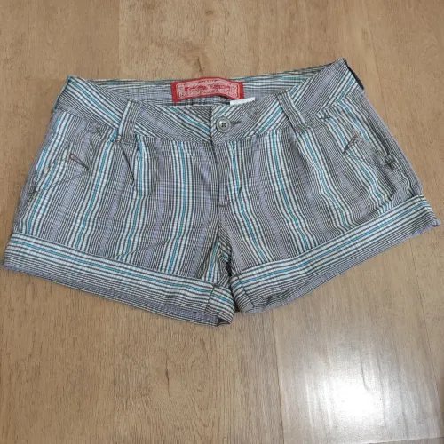 Shorts Colcci Jeans Cintura Baixa Anos 2000: Vintage & Y2K Raro! Tam 38