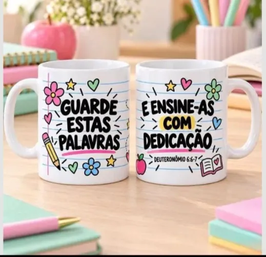 Canecas dia dos professores