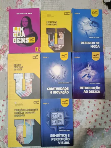 Livros Uniasselvi design de moda 