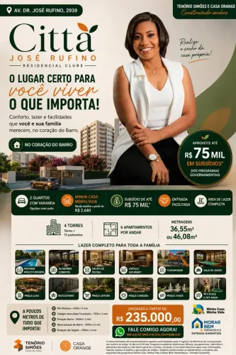Imóvel para venda possui 46 metros quadrados com 2 quartos em Barro - Recife - PE