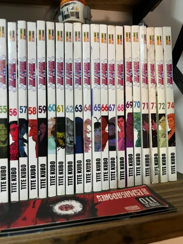 Mangás Bleach 55-72 e 74
