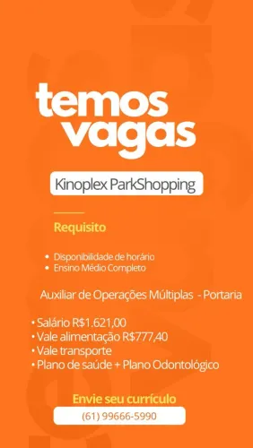 Cinema Kinoplex Park shopping.