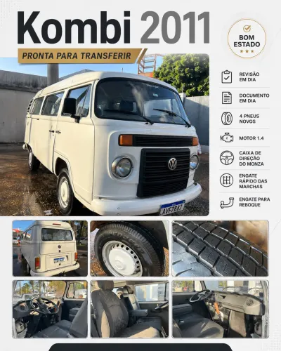 Volkswagen Kombi Standard 1.4 MI Total Flex 8V 2012