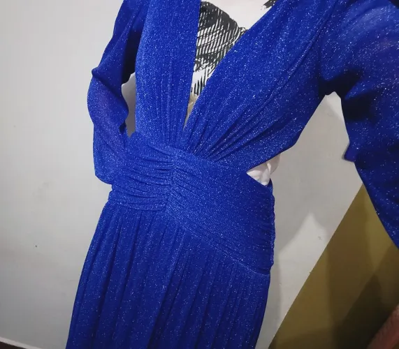 Vestido de festa Azul Royal M (Planaltina Df)