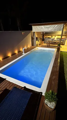 Piscina de fibra 