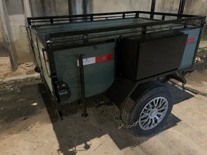 Carretinha toda em dia é emplacada