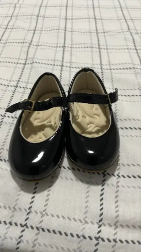 Sapatilha infantil preta 20