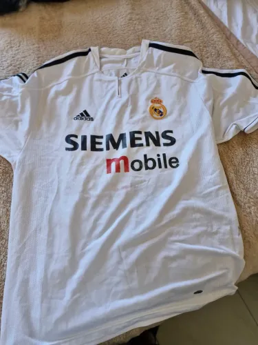 camisa real madrid adidas original de época 2003/04 g
