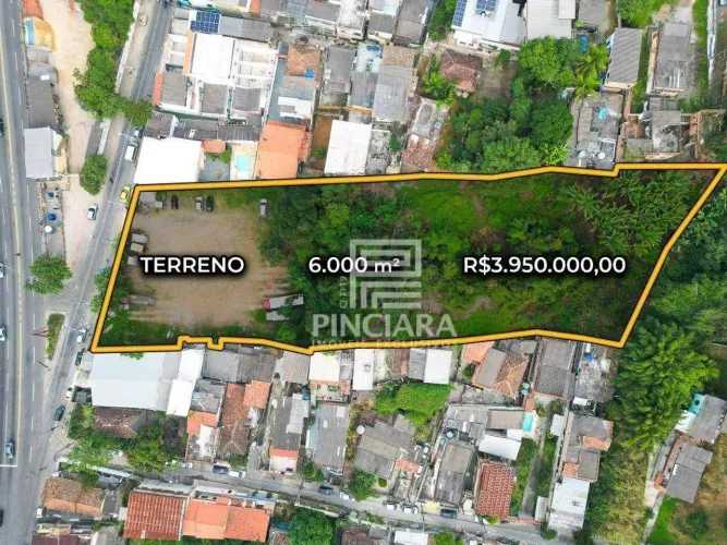 Terreno de 6.000 m² em Barro Vermelho São Gonçalo/RJ - Compre por R$ 3.950.000