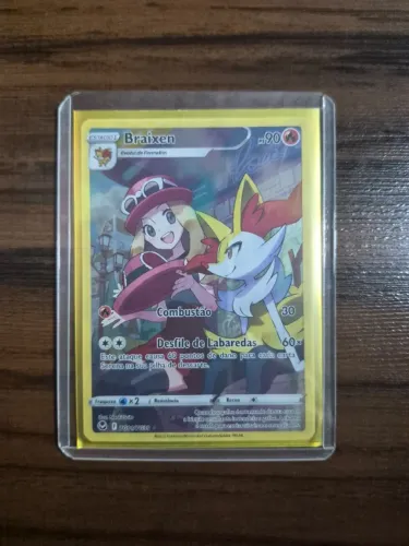 POKEMON TCG: Braixen (TG01/TG30) - Tempestade Prateada