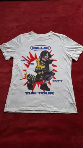Camiseta Billie Eilish Hit me hard and soft tour tam p