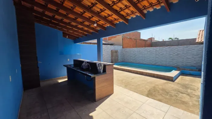 Residencial Julio Domingos de Campos Casa 3/4 com Piscina