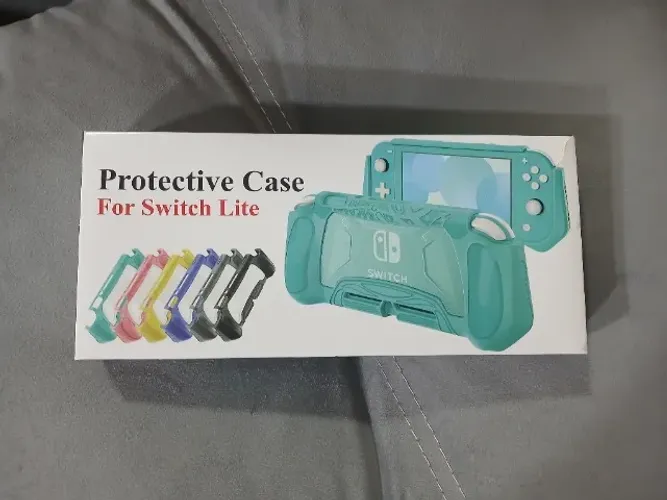 switch lite capa protetora ergonomica grip case confortável