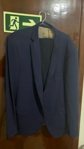 Blazer azul marinho Homen S/A tam 46