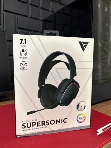 Headset Force One Supersonic 7.1 (NOVO)