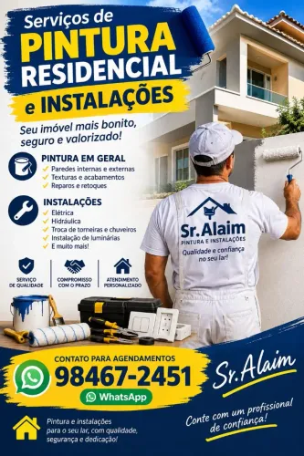 Pintura Residencial e Instalações