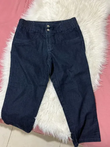 calça jeans capri feminina 46